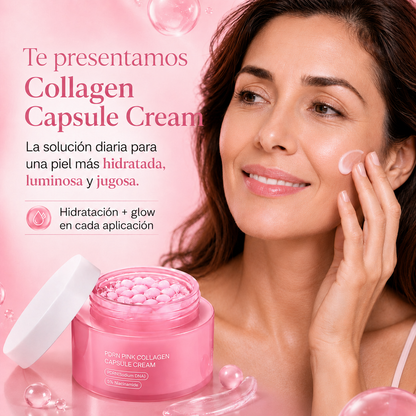Crema Facial PDRN de Colágeno en Cápsulas con Niacinamida