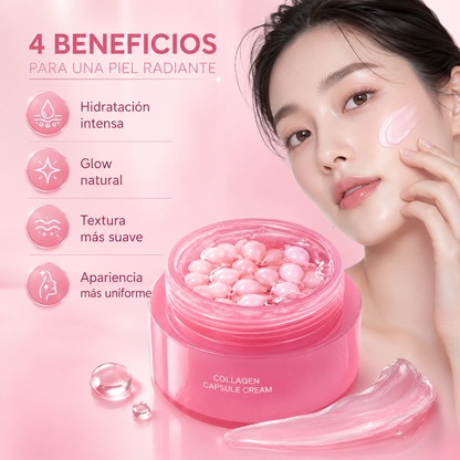 Crema Facial PDRN de Colágeno en Cápsulas con Niacinamida
