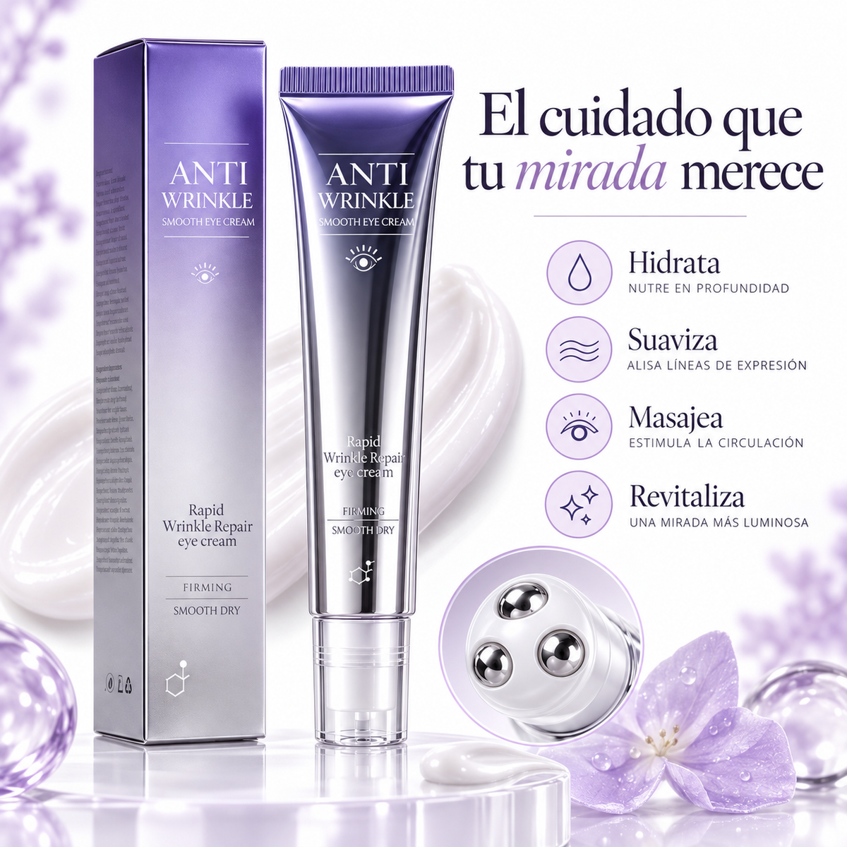 Contorno de Ojos Antiarrugas para Ojeras y Bolsas | SensyLive