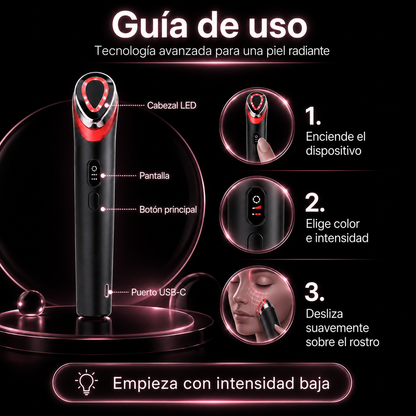 Booster Max 2 – Dispositivo Facial LED 7 en 1