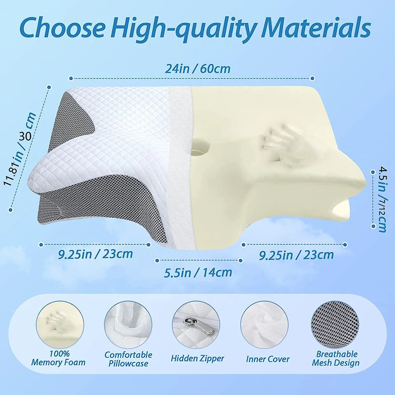 Almohada Cervical Ergonomica de Espuma TM